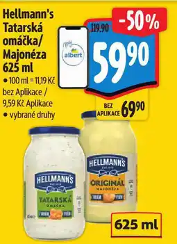 Albert Hellmann´s majonéza nabídka