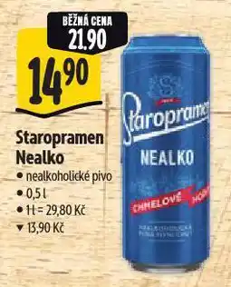 Albert Staropramen nealko nabídka