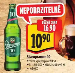 Albert Staropramen 10 nabídka