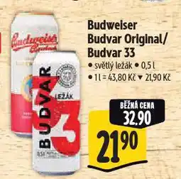 Albert Budweiser budvar 33 nabídka