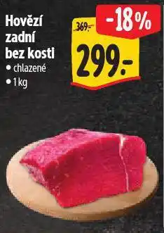 Albert Hovězí zadní bez kosti nabídka