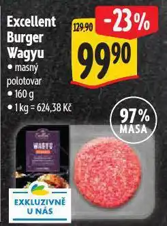 Albert Excellent burge wagyu nabídka