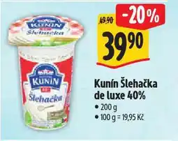 Albert Kunín šlehačka de luxe 40% nabídka