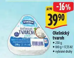 Albert Olešnický tvaroh nabídka
