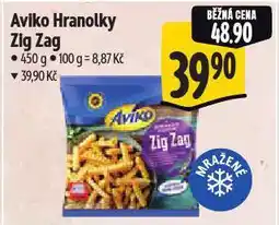 Albert Aviko hranolky zig zag nabídka