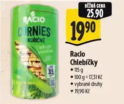 Albert Racio chlebíčky nabídka
