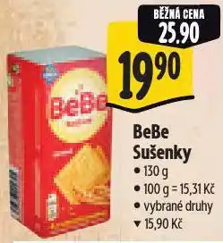Albert Bebe sušenky nabídka
