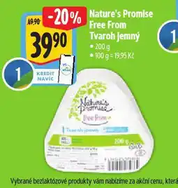 Albert Nature´s promise free form tvaroh jemný nabídka