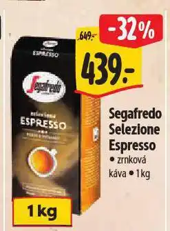 Albert Segafredo selezione espresso nabídka