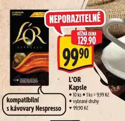 Albert L´or kapsle nabídka