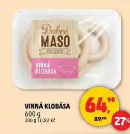 Penny Market VINNÁ KLOBÁSA, 600 g nabídka