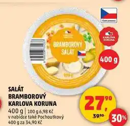 Penny Market SALÁT BRAMBOROVÝ KARLOVA KORUNA, 400 g nabídka