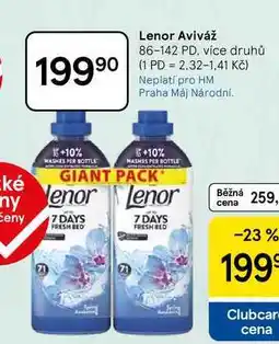 Tesco Lenor Aviváž, 86-142 PD, více druhů nabídka