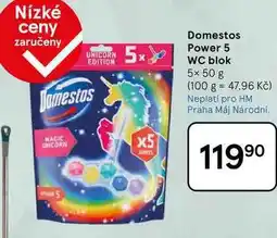 Tesco Domestos Power 5 WC blok, 5x 50 g nabídka