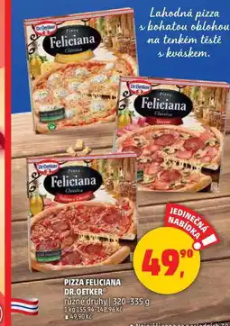 Penny Market PIZZA FELICIANA DR. OETKER, 320-335 g nabídka