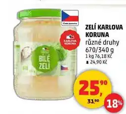 Penny Market ZELÍ KARLOVA KORUNA, 670 g nabídka