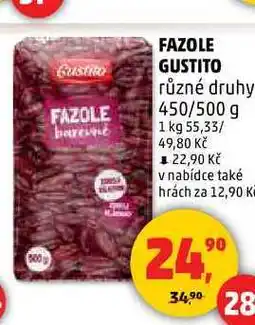 Penny Market FAZOLE GUSTITO, 450 g nabídka