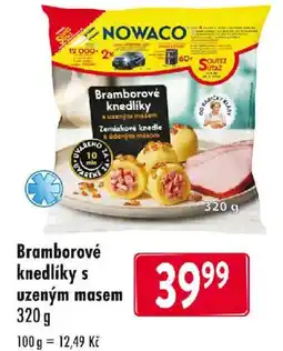 Qanto Bramborové knedlíky s uzeným masem nabídka