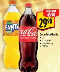 Albert Coca-Cola, Fanta nabídka