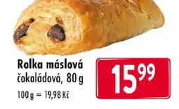 Qanto Rolka máslová čokoládová nabídka