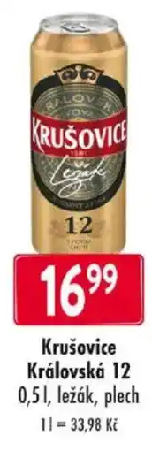 Qanto Krušovice Královská 12 nabídka