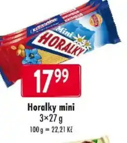 Qanto Horalky mini nabídka
