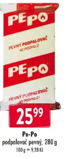 Qanto Pe-Po podpalovač pevný nabídka