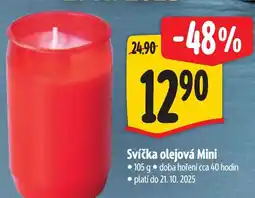 Albert Svíčka olejová Mini nabídka