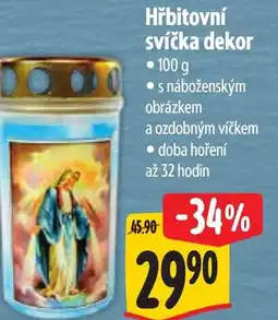 Albert Hřbitovní svíčka dekor nabídka