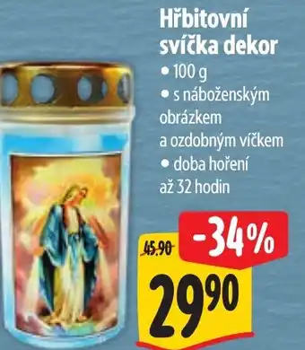 Albert Hřbitovní svíčka dekor nabídka