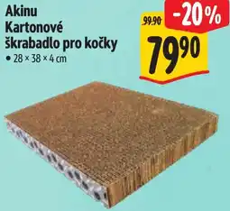 Albert Akinu Kartonové škrabadlo pro kočky nabídka