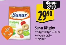 Albert Sunar Křupky nabídka