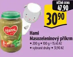 Albert Hami Masozeleninový příkrm nabídka