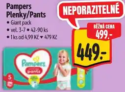 Albert Pampers Plenky/Pants nabídka