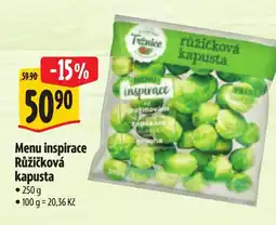 Albert Menu inspirace Růžičková kapusta nabídka