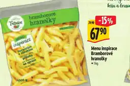 Albert Menu inspirace Bramborové hranolky nabídka