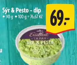 Albert Sýr & Pesto - dip nabídka
