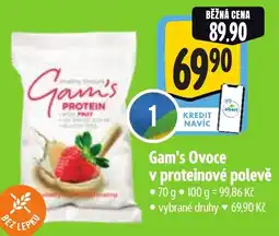 Albert Gam's Ovoce v proteinové polevě nabídka