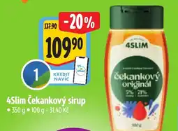 Albert 4Slim Čekankový sirup nabídka