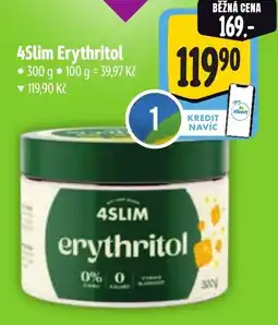 Albert 4Slim Erythritol nabídka
