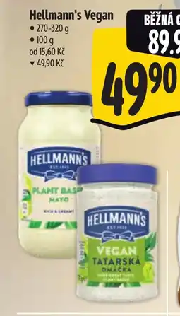 Albert Hellmann's Vegan nabídka