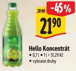 Albert Hello Koncentrát nabídka