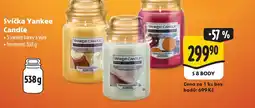 Albert Svíčka Yankee Candle nabídka