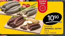 Flop Krahulík jaternice, jelítka nabídka