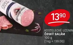 Flop Kostelecké uzeniny český salám nabídka