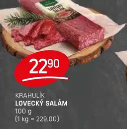 Flop Krahulík lovecký salám nabídka