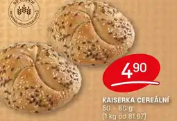 Flop Kaiserka cereální nabídka