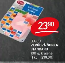 Flop Standard vepřová šunka standard nabídka