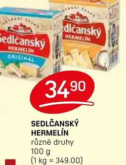Flop Sedlčanský hermelín nabídka