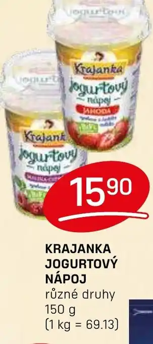 Flop Krajanka jogurtový nápoj nabídka